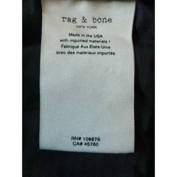 Rag & Bone Fit 1 Skinny Fit Jean Extra Slim Aero Stretch Denim Black Sz 29 Black - Picture 10 of 11